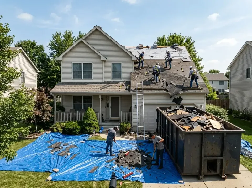 roof-replacement-debris-remova-004 — frequently asked questions, Cheapest Dumpster Rentals in Parole, MD